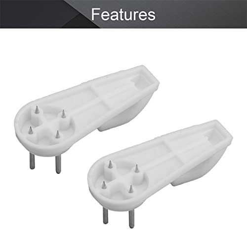 Image of Nails for Hanging Pictures,Picture Hooks Hardwall Hanger for Hardware, Fasteners & Hooks Wall Mount Non-Mark Hook Picture Photo Frame Hangers(20Pcs,50*21mm)