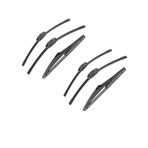 Essuie-glace Polo 6R Hatchback 2009-2017 : Lot balais avant arrière 24" 16" 11" pour voiture