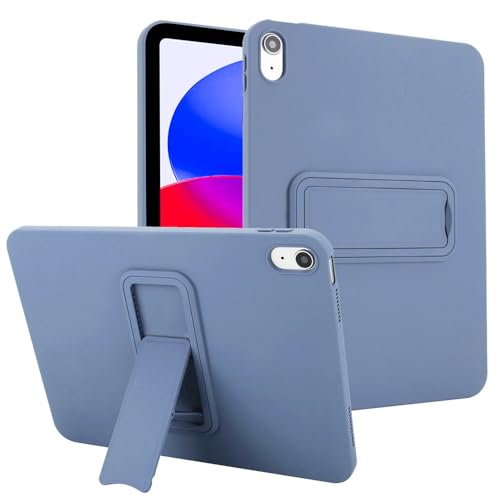 Coque iPad 11e génération A16 2025 gris lavande avec support rigide