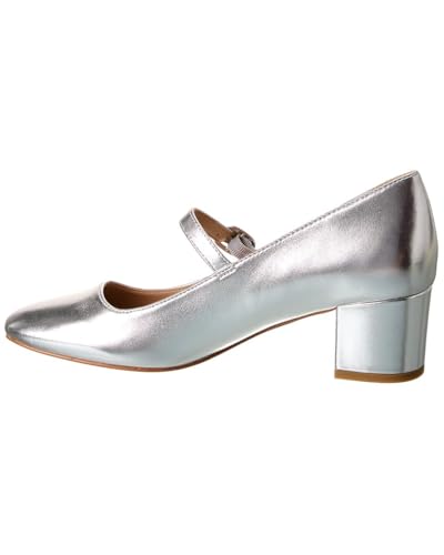 Stuart Weitzman Louise 50 Block Leather Mary Jane Pump2