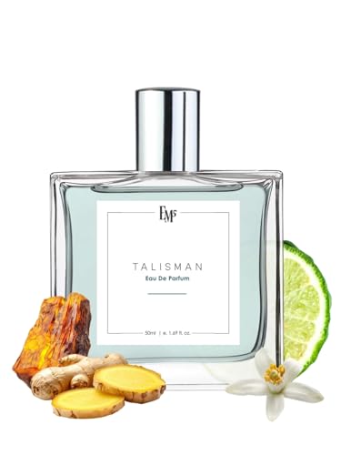 Image of EM5 Talisman EDP Perfume for Men & Women | Citrus Musky Fresh Fragrance | Strong and Long-Lasting Unisex Eau De Parfum Spray | Luxury Gift for Him & Her | 50ml