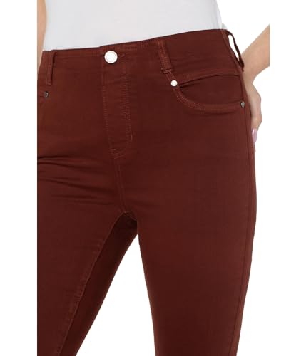 Liverpool Women's Misses Gia Glider Pull-on Ankle Skinny in Brunette4
