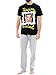 Mr Bean Ensemble De Pyjamas Homme Noir Medium