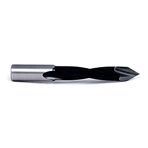 Amana Tool - 315090 Carbide Tipped Through-Hole Boring Bit R/H 9mm Dia x 77mm Long x 10mm