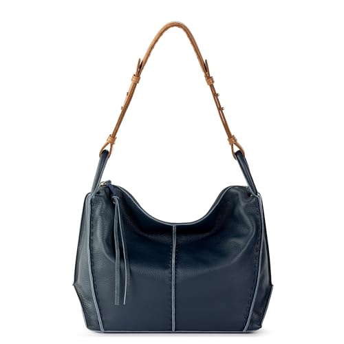 Image of The Sak Los Feliz Hobo Purse - Premium Large Leather Women's Handbag for Everyday & Travel - Durable Purse With Zipper Pocket