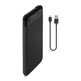 Esta es la batería externa con certificación MFi que se recarga por un conector Lightning (entrada de 2,4 A)
