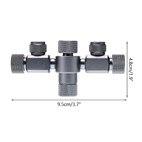 Répartiteur de CO2 pour aquarium double pour alimenter deux diffuseurs - 5