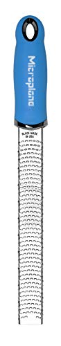 Image of Microplane Premium Classic Zester Cheese Grater - Neon Blue