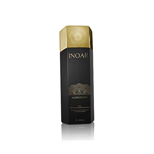 Inoar Marroquí Tratamiento De Keratina Limpieza Profunda Champú 1 L