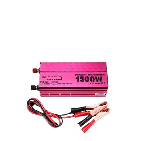 Onduleur 1000W pour charger un ordinateur en voiture ou grand camion 12v 24v