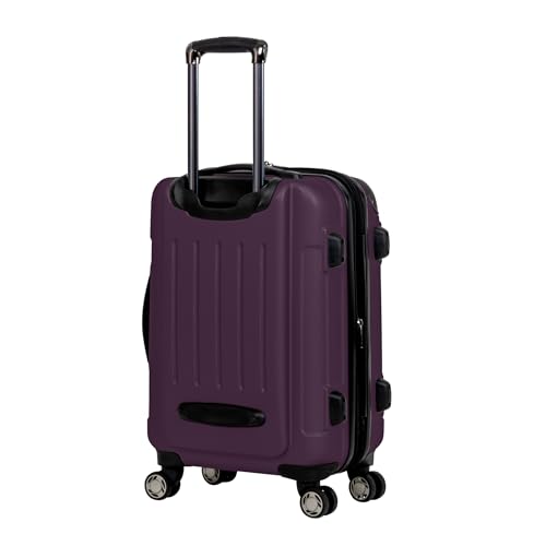 Image of Kenneth Cole Reaction Renegade collection, Midnight Plum, 20-Inch Carry On, Renegade