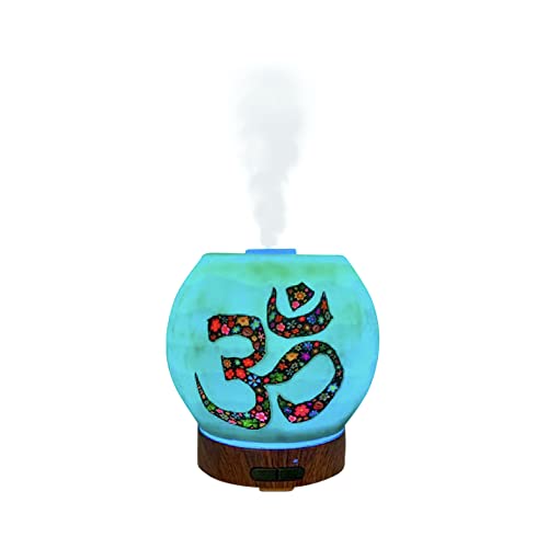 Difusor para aceite esencial ultrasónico artesanal 120 ml miniatura 5
