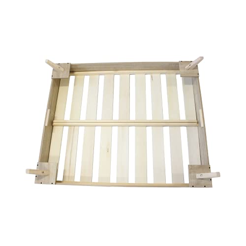 Midlee Raised Wooden Dog Bed Frame- Large - Thumbnail 5