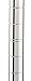 Shelf Post, Add-On, H 54 in., Chrome, PK2
