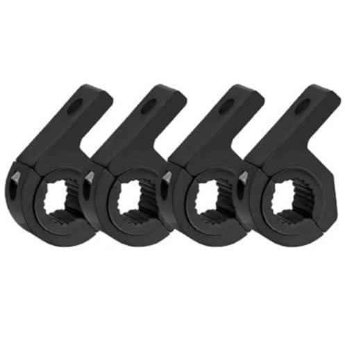 Soporte de montaje para faros antiniebla de moto abrazaderas de 25-32mm pack de 4 unidades