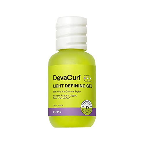 Image of DevaCurl Light Defining Gel Soft Hold Non-Crunch Styler | Non-Flaking Formula | Brings Natural Texture | All Curl Types