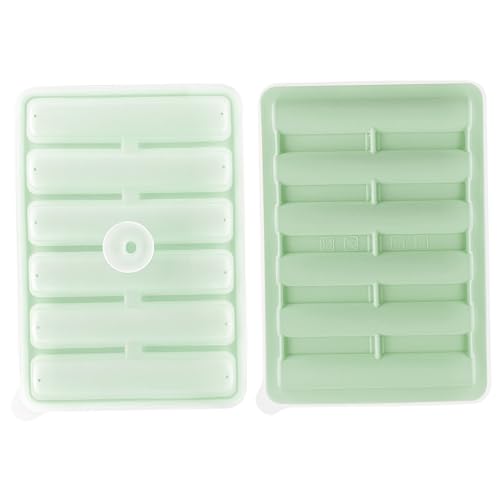 Bandeja para cubitos de hielo de silicona con tapa miniatura 1