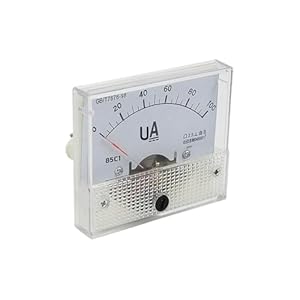 DCJJLWIG 85C1-uA Analog Amperemeter Mikroampere (0-100uA)
