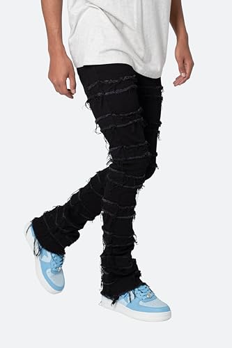 mnml Men's X597 Paneled Skinny Stacked Denim4