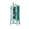 Wine Rack CabinetsBar Cabinet Wood Wine Cabinet Glass Door Modern Minimalist Display Cabinet Hand Made Cabinet for Home Kitchen Dining Room Floor Bar Cabinet Color White