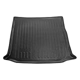 accessorypart Compatible avec Renault Scenic 3 Pre-Facelift 2009-2011 Flexible Tapis de Coffre Plancher de Chargement Noir