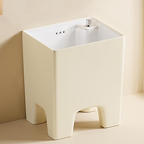 Cerámica multiusos para piscina y baño beige 35x29x40cm