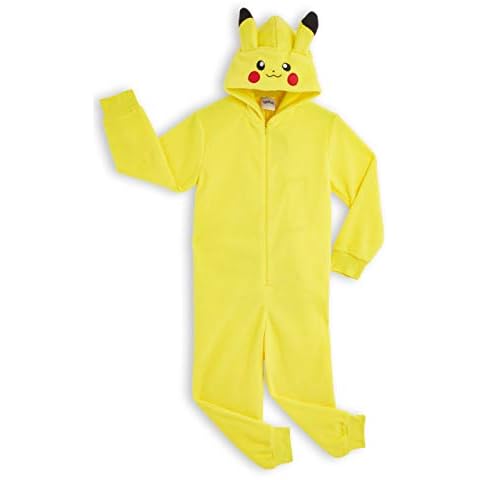Pikachu Fleece Onesie for Kids Cover