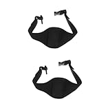 FRCOLOR 2stücke Mikrofon Gürtel Tragetasche Verstellbare Mikrofon-Halterung Aus Neopren Für Fitnessinstructoren Und Theater Große Kapazität Bequeme Passform Schweißfest Und Sicher