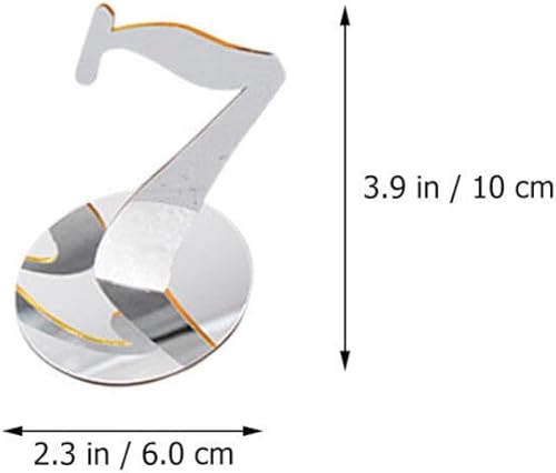 Miniatura 7 de NUOBESTY 10 piezas de acrílico para números de mesa, elegantes tarjetas de números de asiento de boda, reutilizables, decoración de mesa para