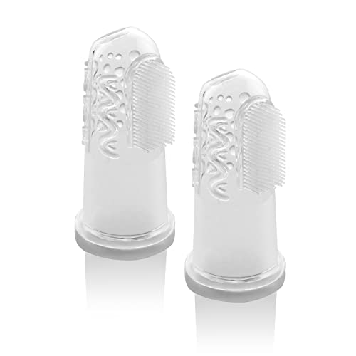 reer - Spazzolino da denti in silicone - 2 pezzi.