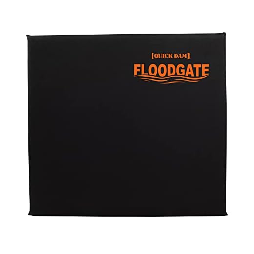 Quick Dam Flood Gate seals off entryways from flood water, Fits Openings 30in - 35in