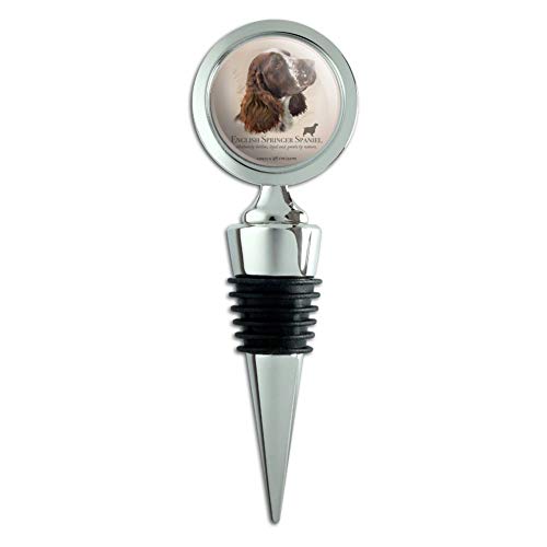 English Springer Spaniel Dog Breed Wine Bottle Stopper