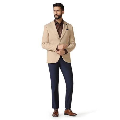 Image of Blackberrys Men's Textured Slim Fit Blazer