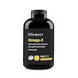 Omega 3 IFOS - 2000 mg (EPA 700 mg + DHA 500 mg) per dose giornaliera (2 softgel) - Mantiene livelli normali di trigliceridi - Con Vitamina E naturale con azione antiossidante - Zenement