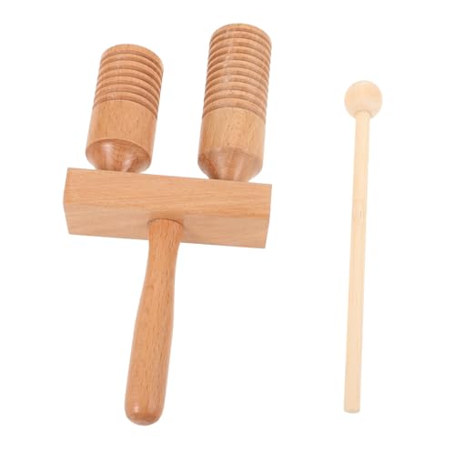 Abaodam 1セットギロ教具 子供向けリズム楽器 室内外で楽しめる打楽器 音