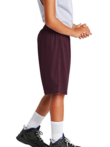 Youth PosiCharge Double-Layer Classic Mesh Short3