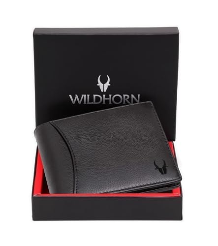WILDHORN RFID Protected Mens Leather Wallet