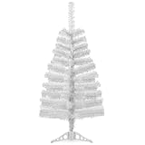 3ft White Artificial Christmas Tree,Tabletop Christmas Pine Tree with PVC Stand Base for Christmas Halloween Home Office Holiday Decoration