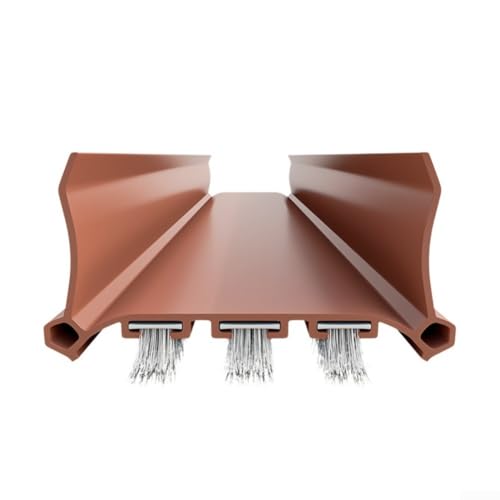 Zoegneer Striscia di tenuta inferiore della porta in PVC regolabile, 96 cm, a prova di spifferi e insonorizzazione, per porte anteriori, posteriori e interne, migliorata riduzione del rumore e blocco