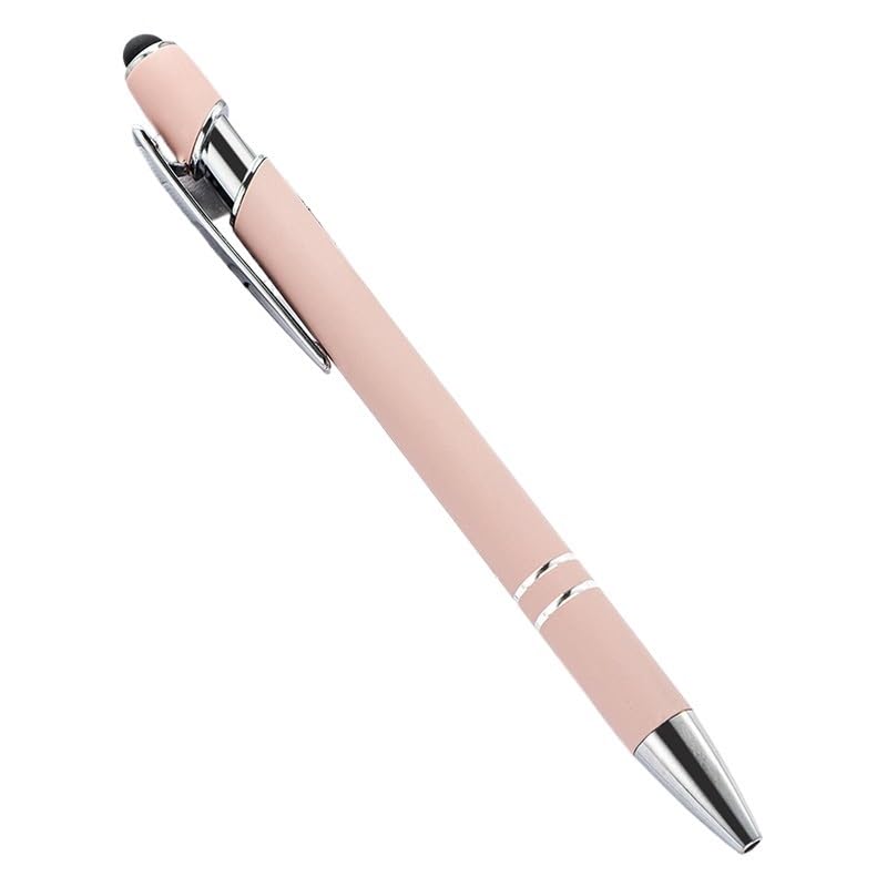 Lot de 20 stylos tactiles métalliques roses à offrir à vos collaborateurs