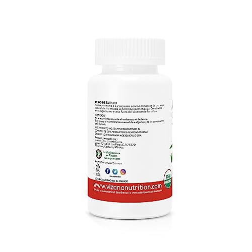 Vitamínicos, capsulas de sabila Marca Vizana Nutrition (3)