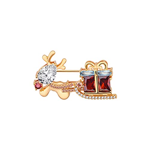 Brooch FAWN FAWS le cadeau poétique gravé d'élégance intemporelle