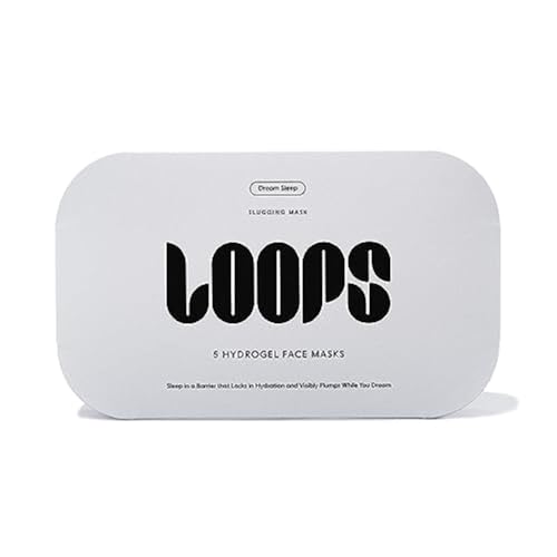 Image of LOOPS Dream Sleep - Nighttime Korean Hydrogel Face Masks, 5pc