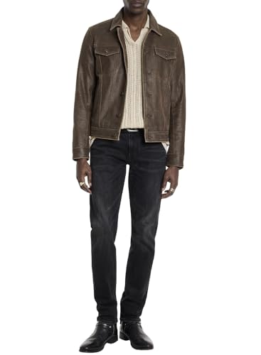 Image of John Varvatos Men's Andrew Leather Jacket