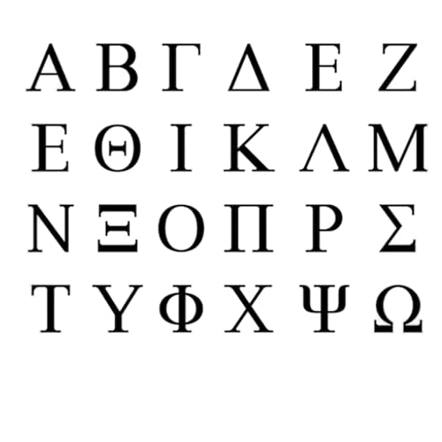 Any 3 Letters Any Colors Greek Letters Fraternity Sorority Sticker Decal Multi Color Customizable Multiple Sizes