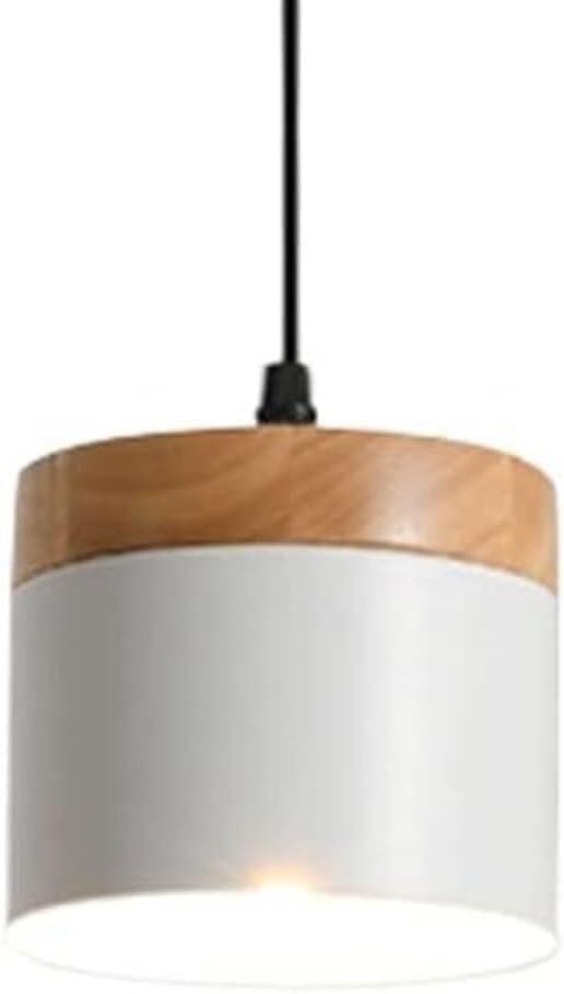 Suspension lampe en métal noir style industriel avec douille E27 robuste