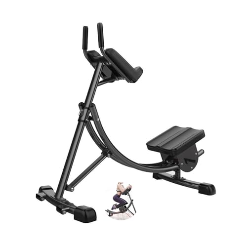 Dispositivo de entrenamiento abdominal para fuerza muscular, máquina de entrenamiento plegable, equipo de fitness unisex para el hogar