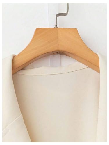 GORGLITTER Women's Business Casual Blazers Vests Trendy Sleeveless Bow Tie Back Work Office Interviews Peplum Vests Top4