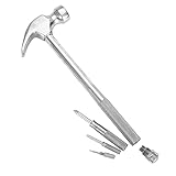 Hyper Tough 5-in-1 HAMMER & SCREWDRIVER SET Slotted Phillips RUST RESISTANT COAT