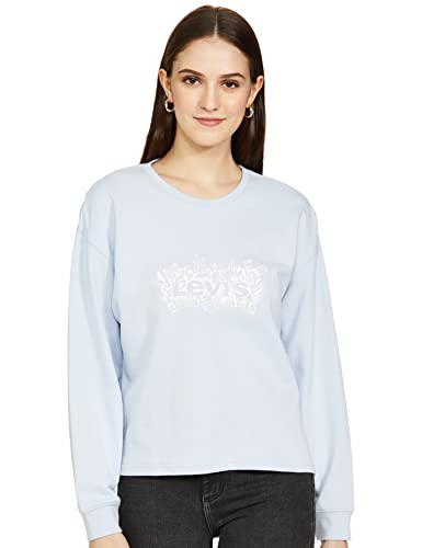 Image of Levi's Women's Cotton Hooded Neck Sweatshirt